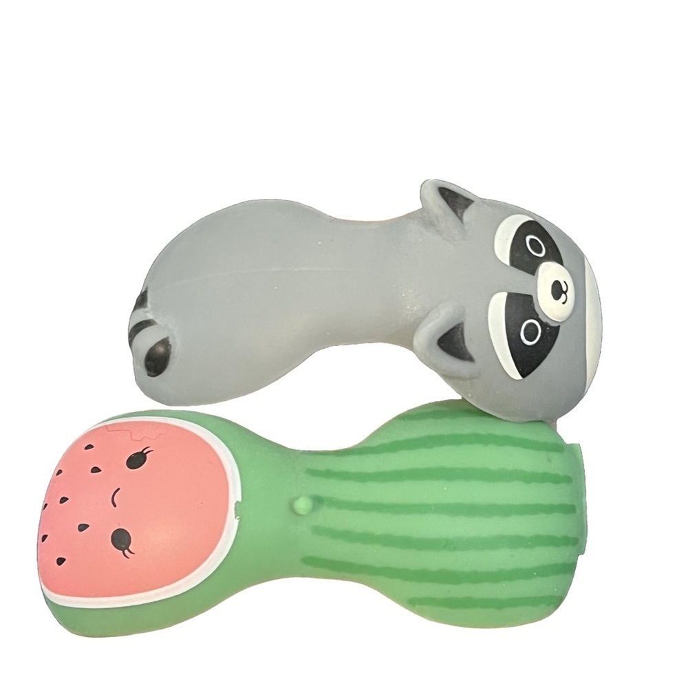 Squishmallows Fig Bands 2-in-1 Mystery Toy Pack - Raccoon and Watermelon - Picture 4 of 5
